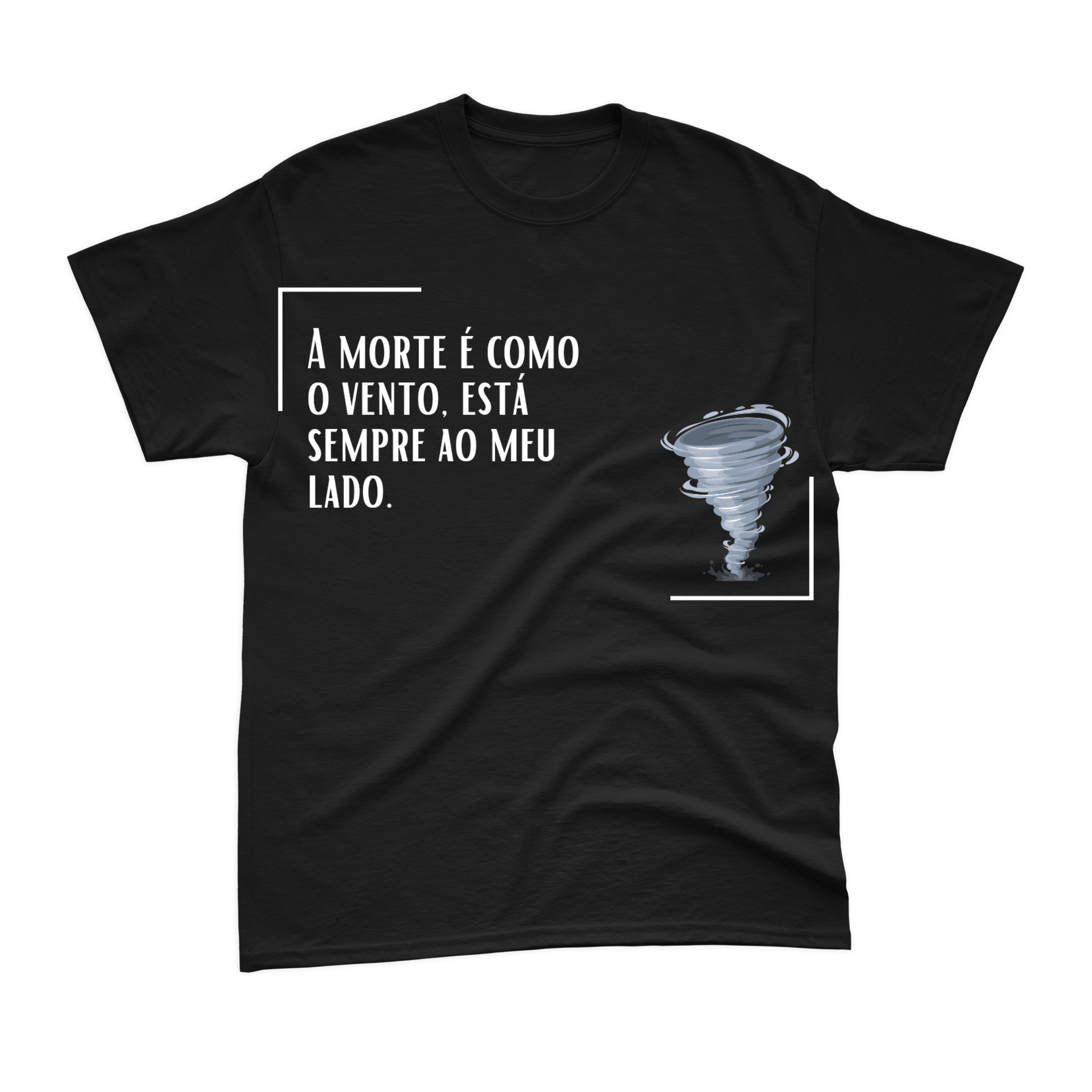 Nome do produto: Camiseta Yasuo - A morte é como o vento, está sempre ao meu lado