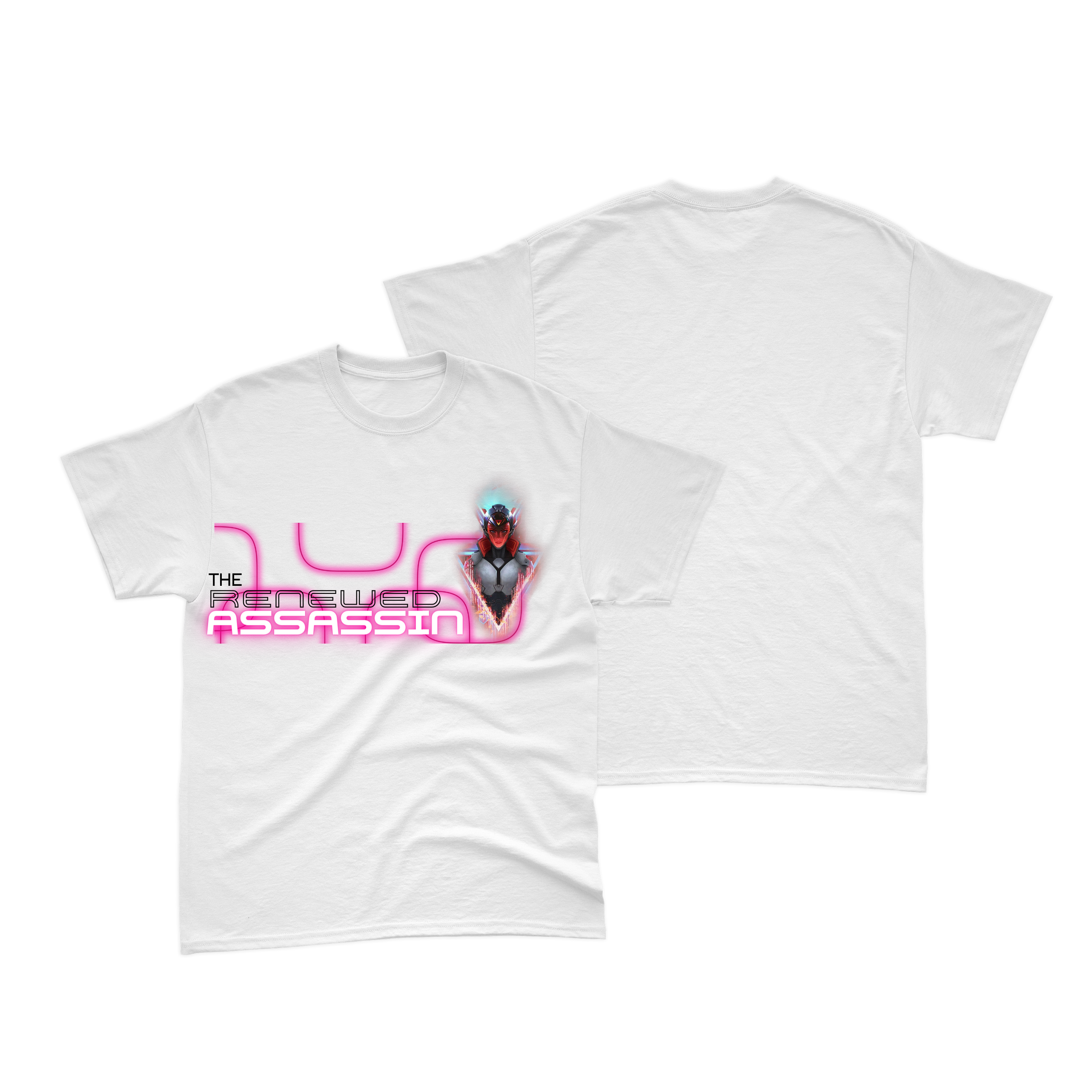 Nome do produto: Camiseta Akali The Renewed Assassin Branca