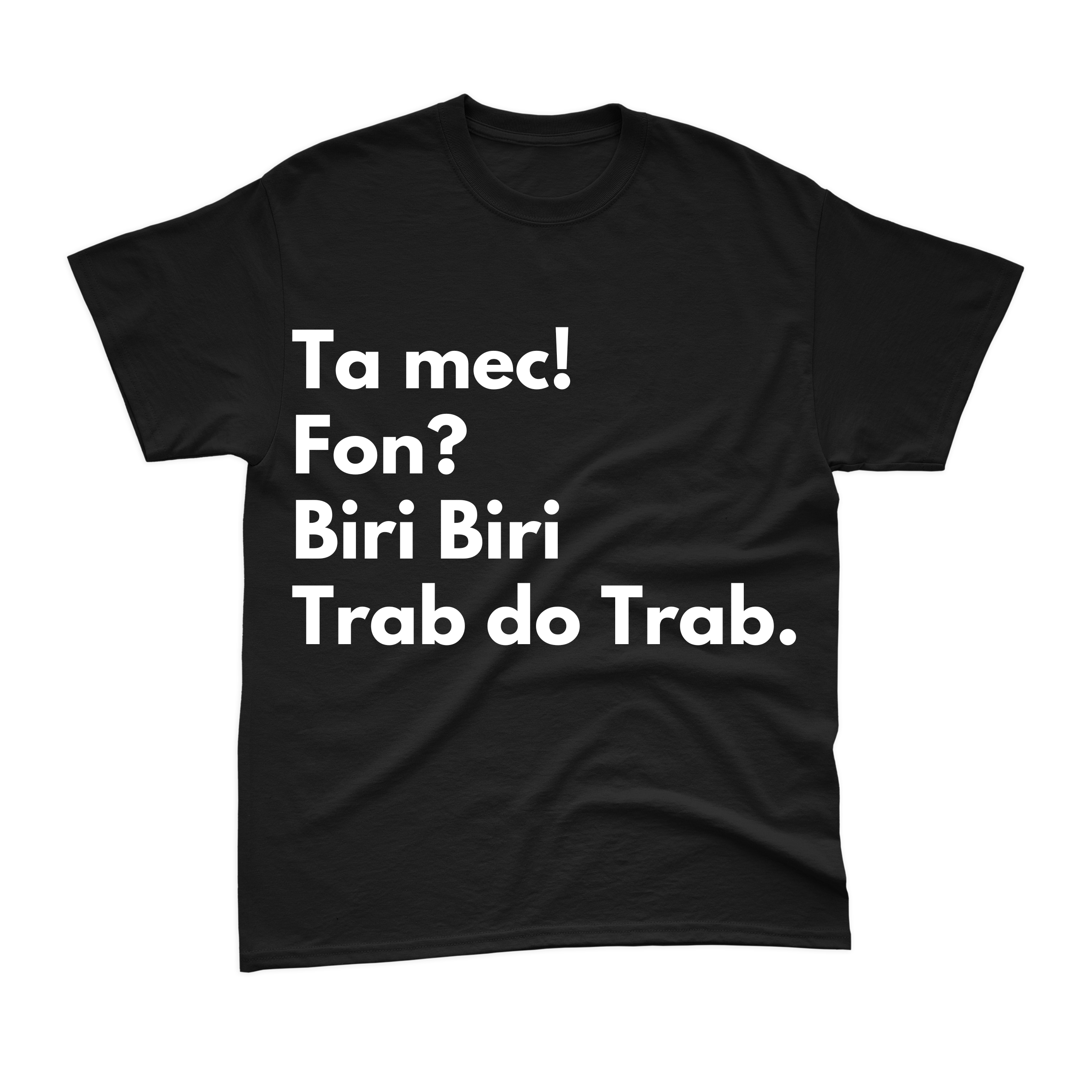 Nome do produto: Camiseta Preta Gírias Streamers 