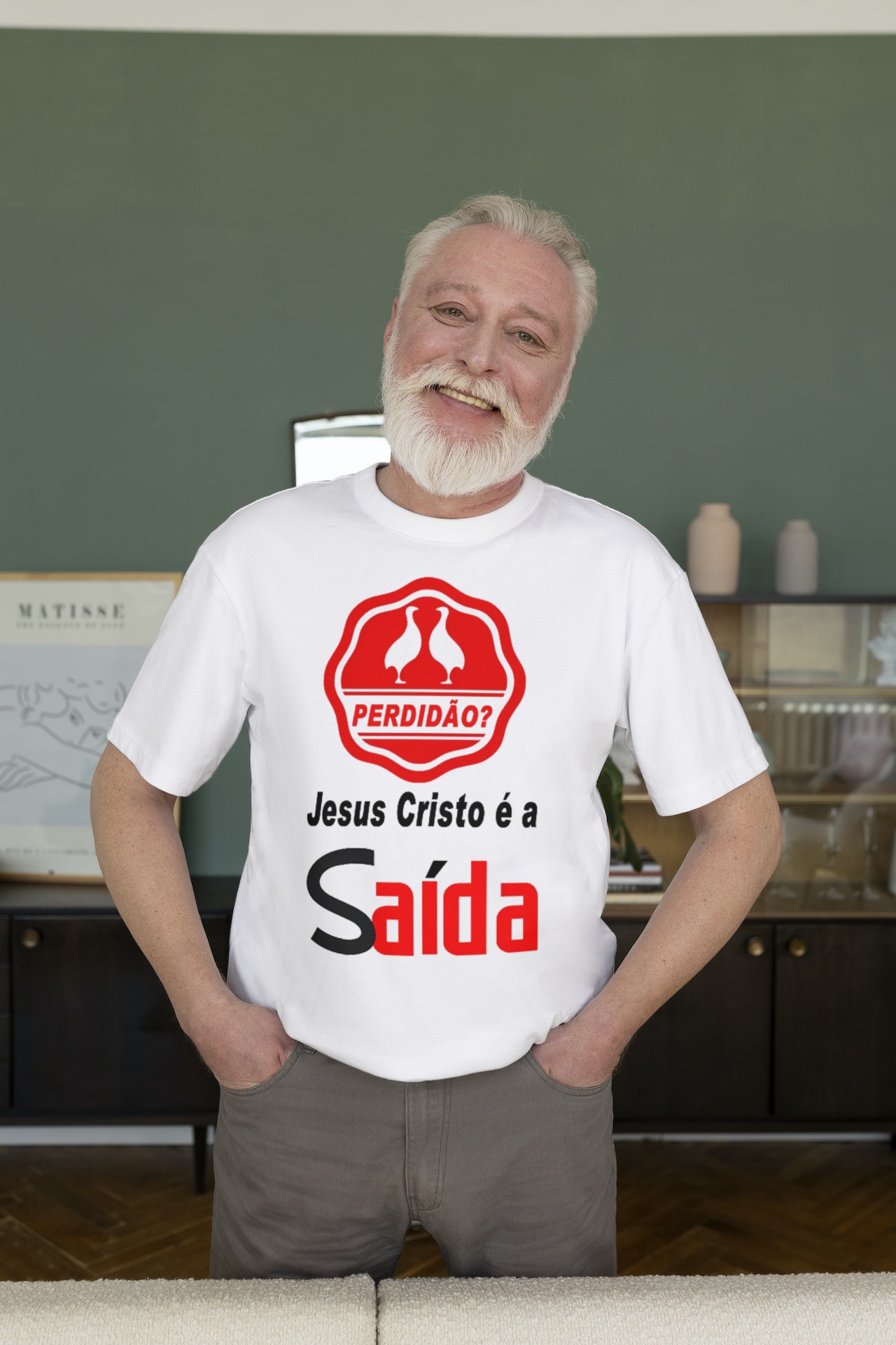 Nome do produto: PERDIGÃO OU SADIA ? - CAMISETA - CLASSIC