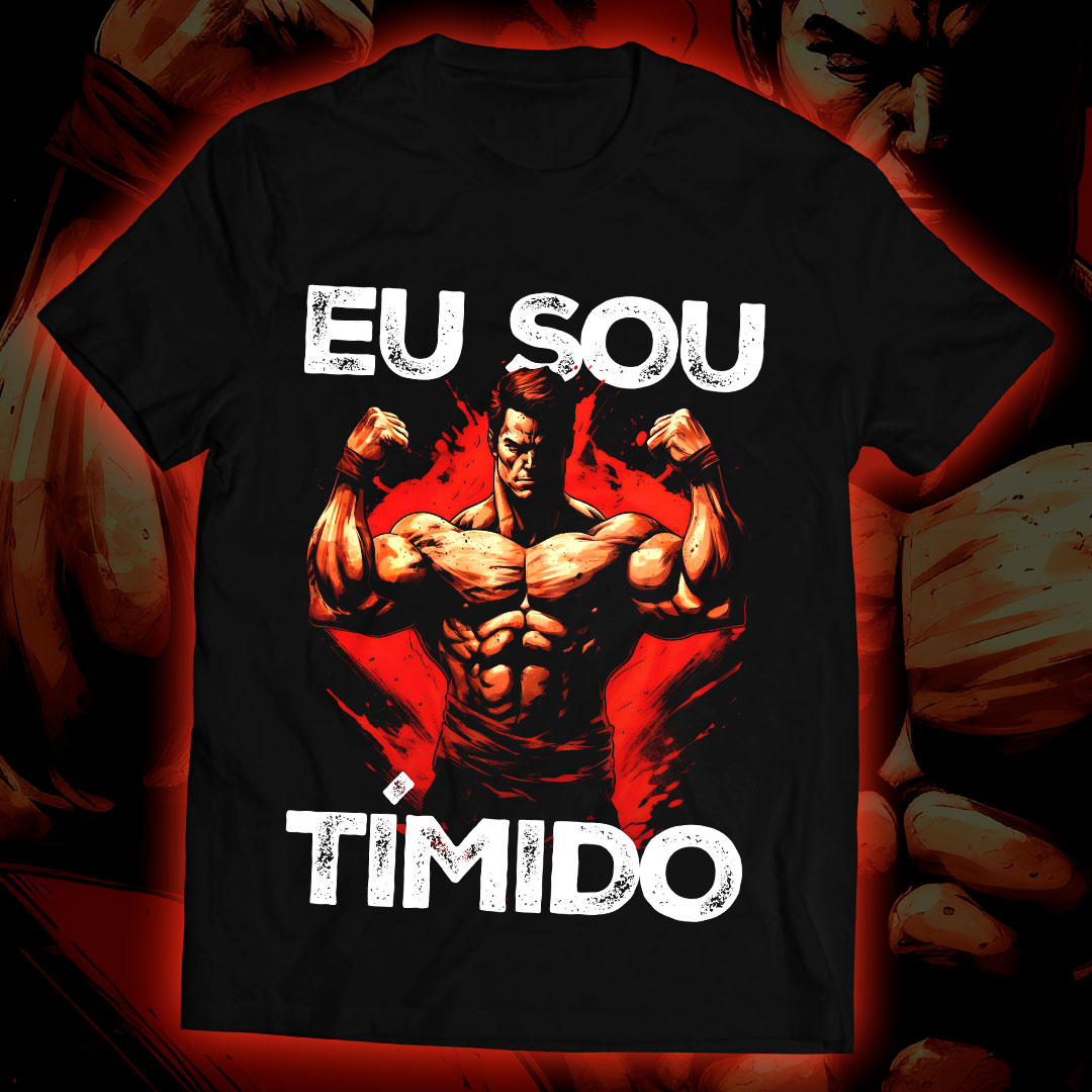 Camiseta - Eu Sou Tímido