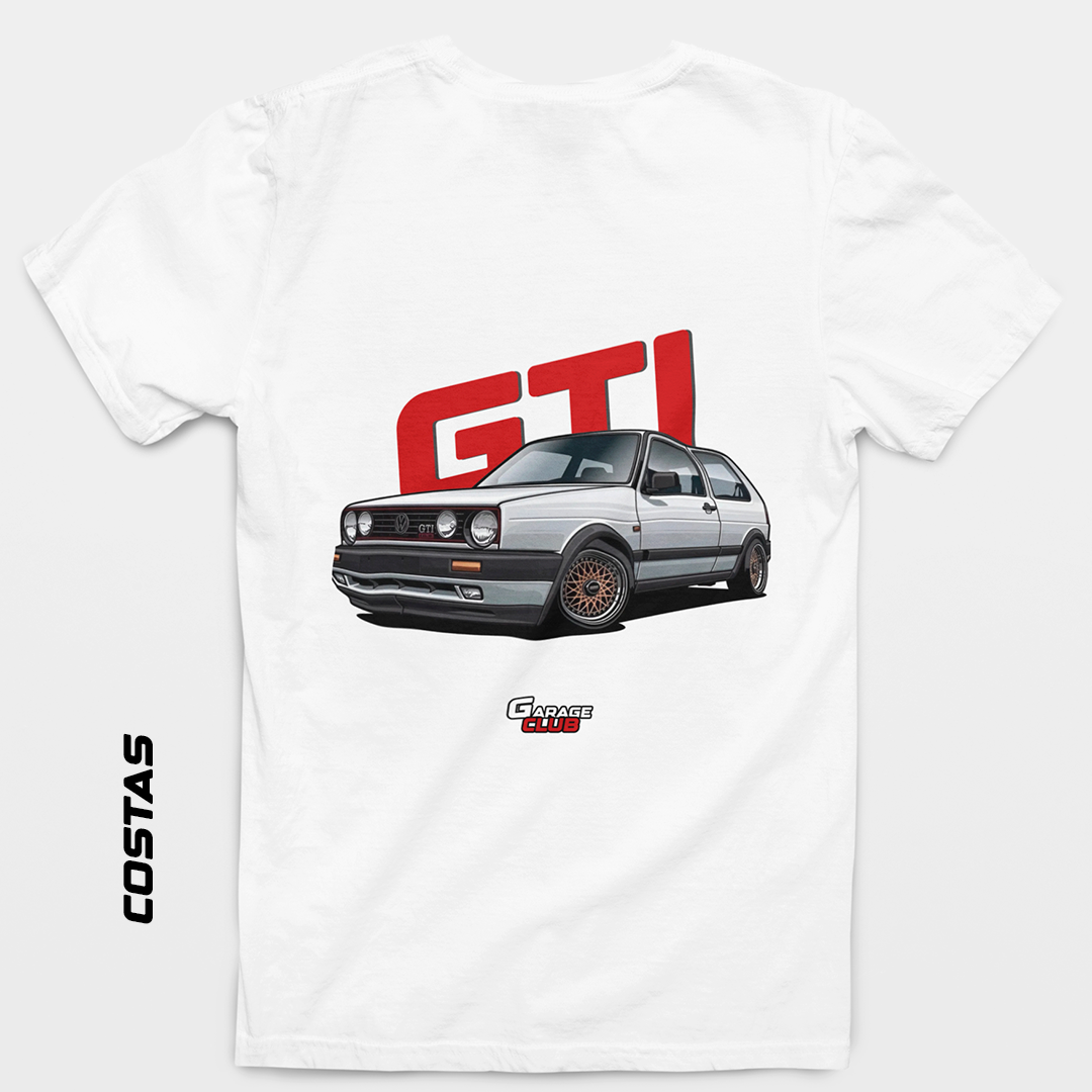 Nome do produto: CAMISETA GOLF GTI MK2 - COSTAS