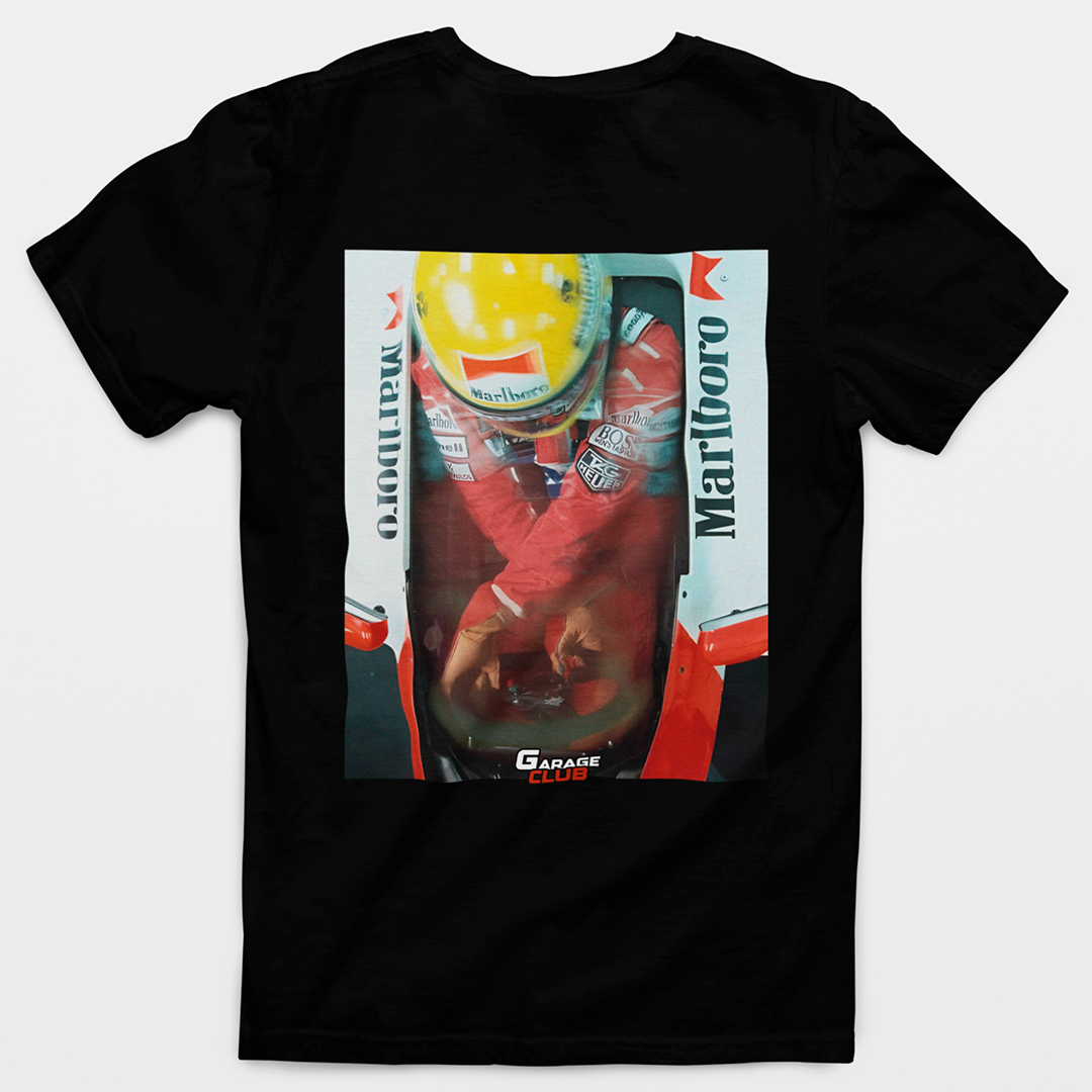 Nome do produto: CAMISETA AYRTON SENNA - COSTAS