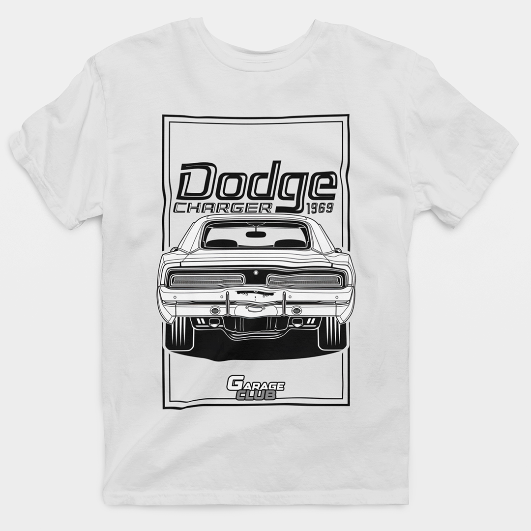 Nome do produto: CAMISETA DODGE CHARGER