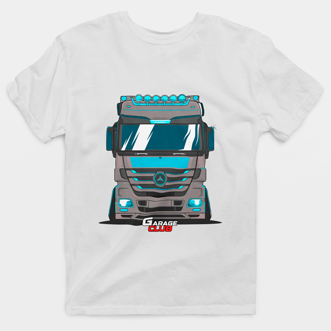 Nome do produto: CAMISETA - TRUCK MERCEDES