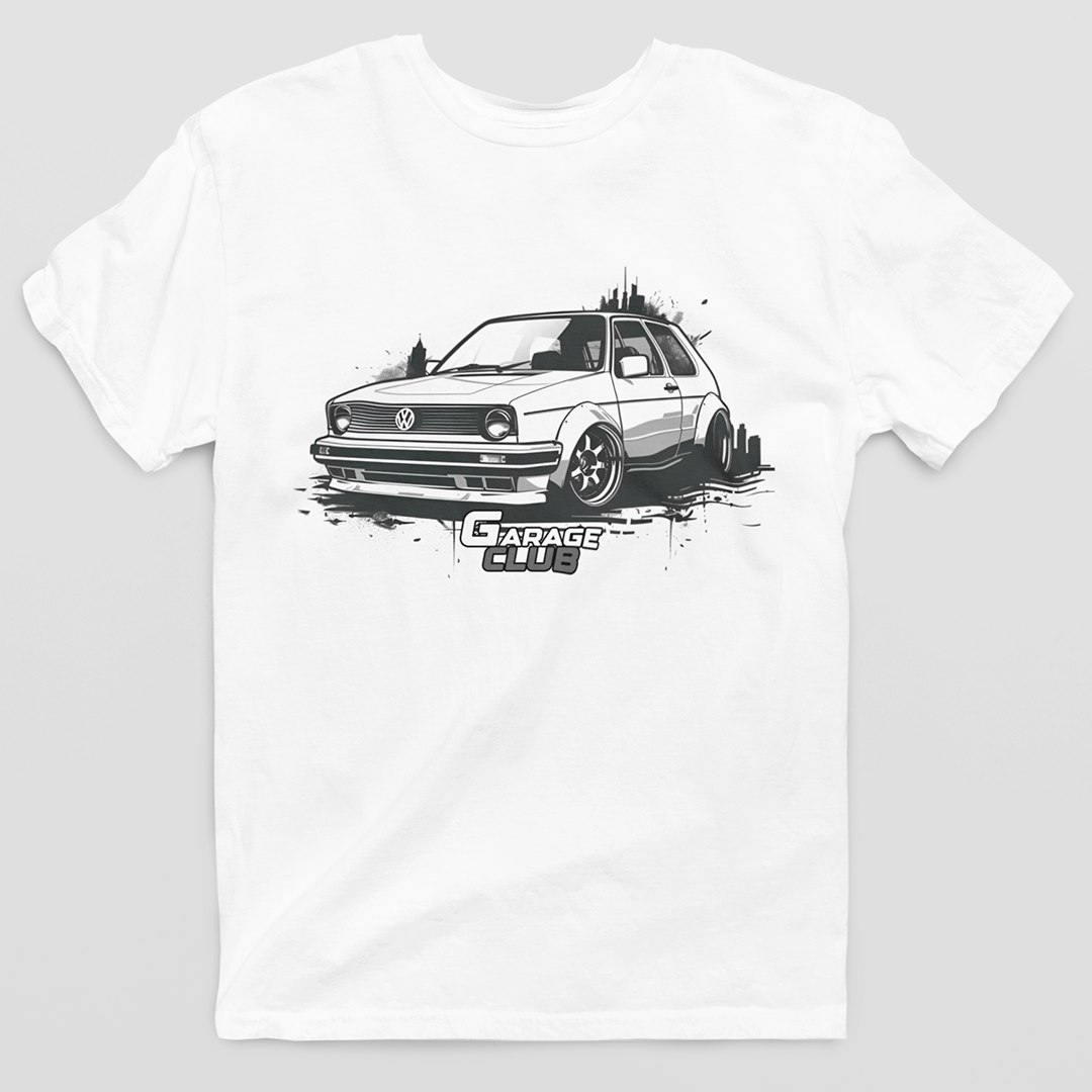 Nome do produto: CAMISETA VOLKSWAGEN GOLF CLASSICA