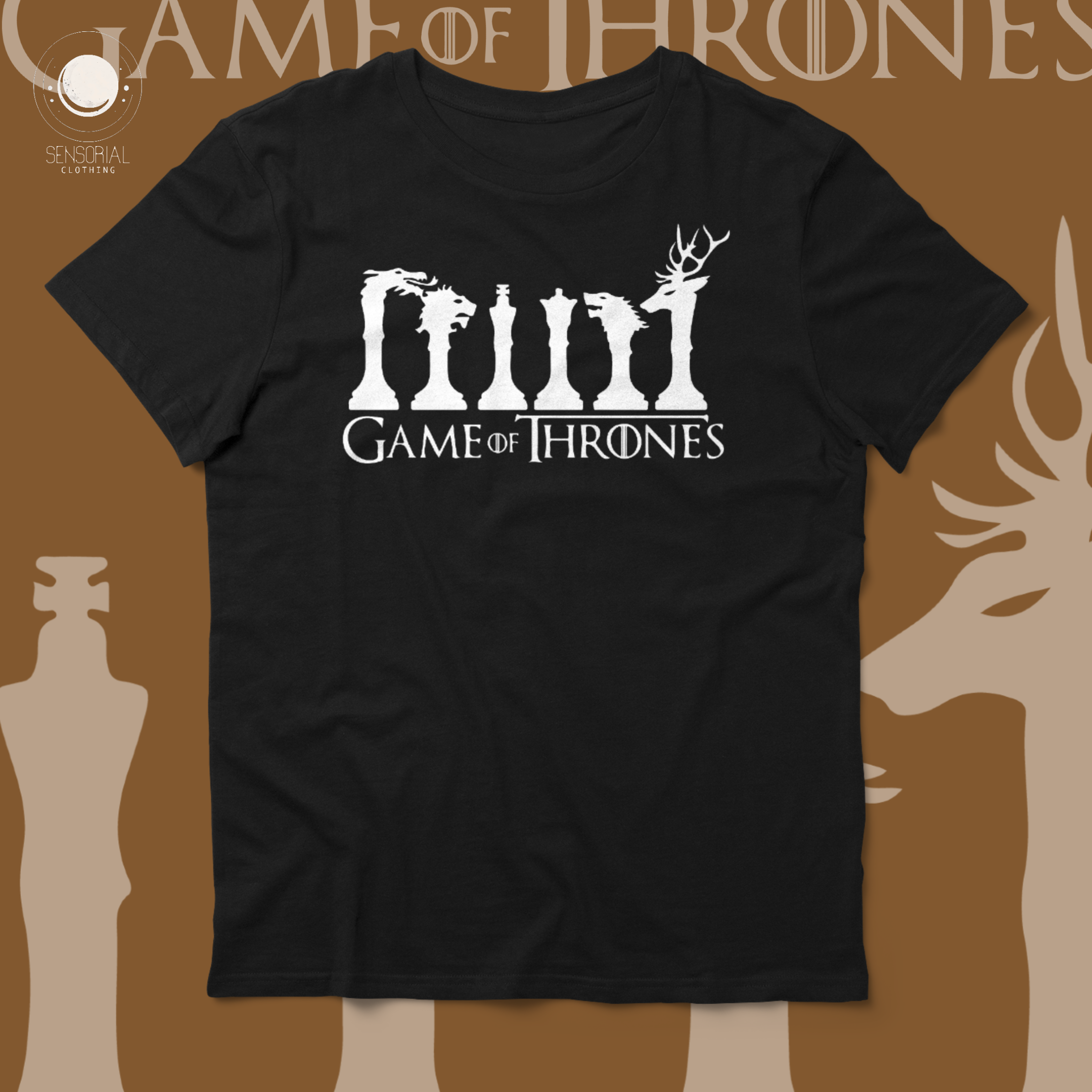 Nome do produto: Camiseta Game of Thrones
