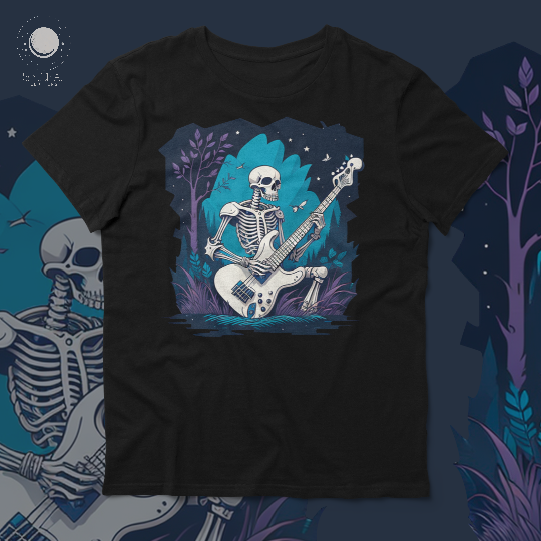 Nome do produto: Camiseta Monsters of Rock - Baixo elétrico