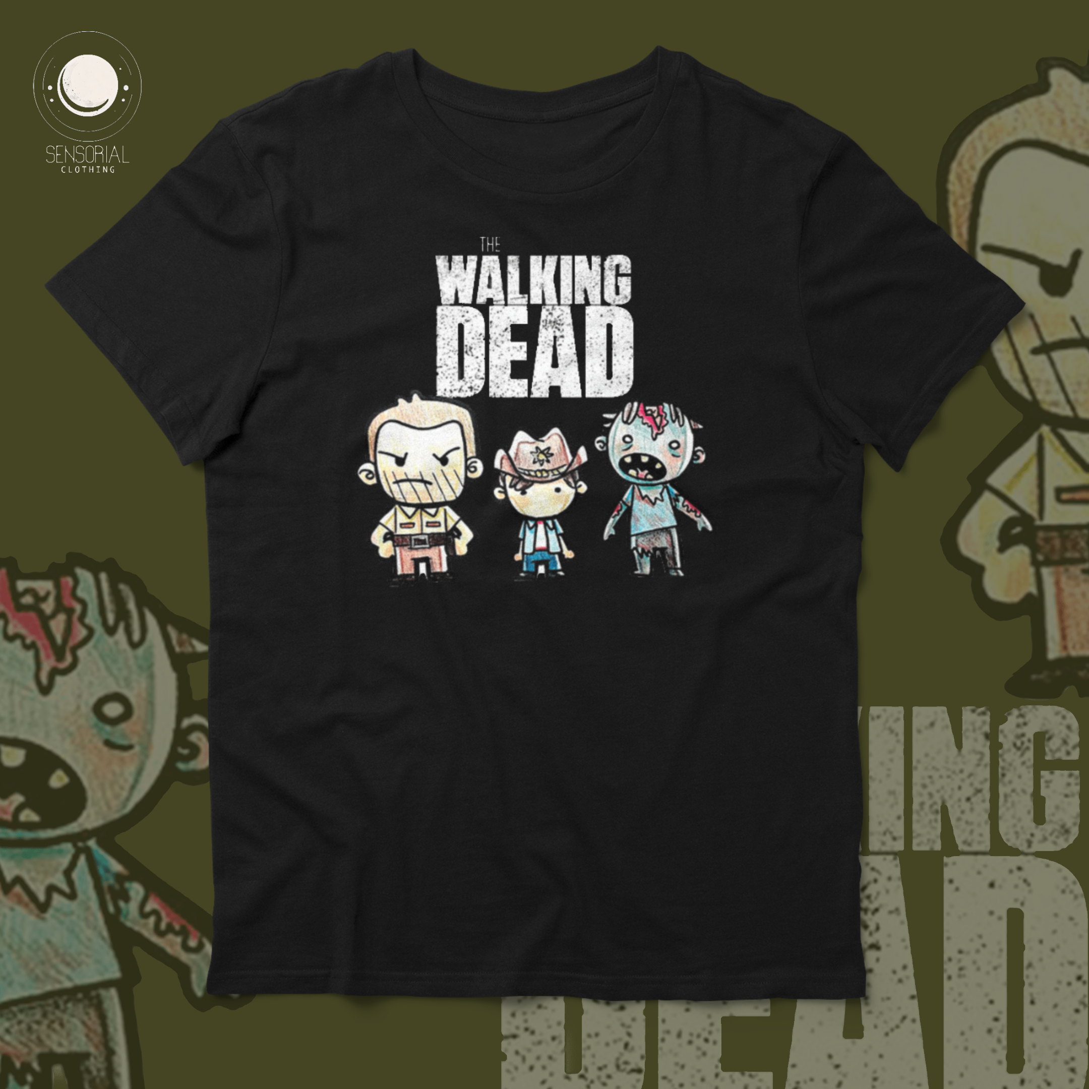 Nome do produto: Camiseta The Walking Dead