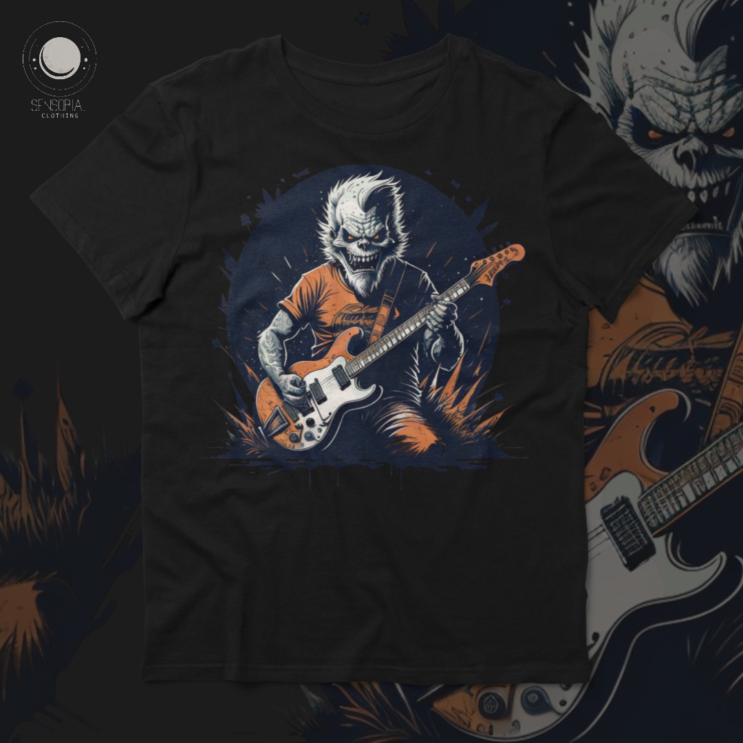 Nome do produto: Camiseta Monsters of Rock - Guitarra
