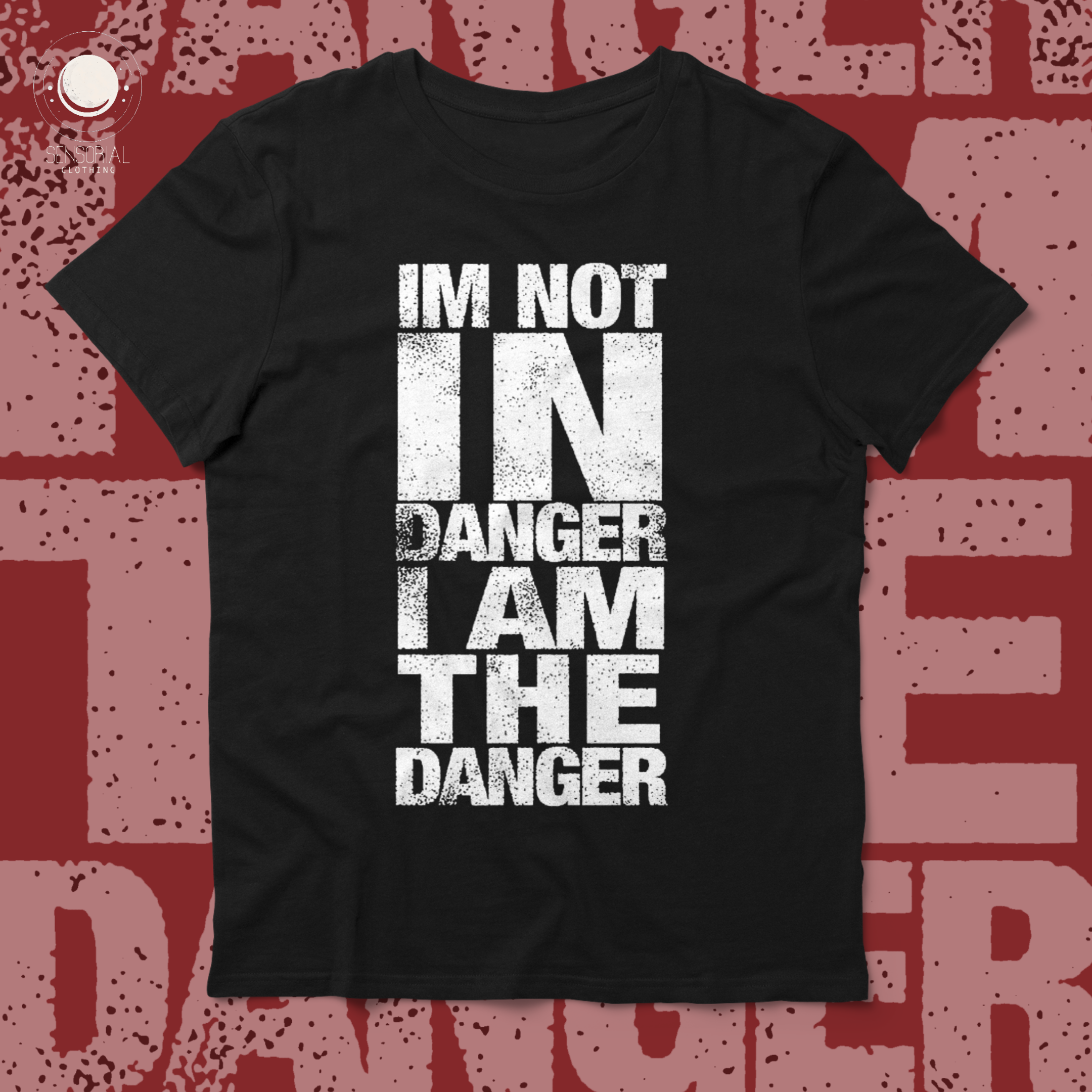 Nome do produto: Camiseta I Am The Danger - Breaking Bad