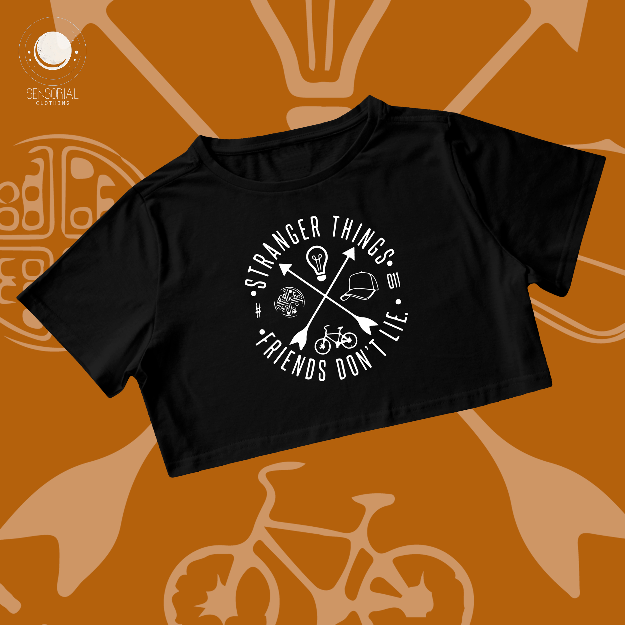 Nome do produto: Cropped Stranger Things