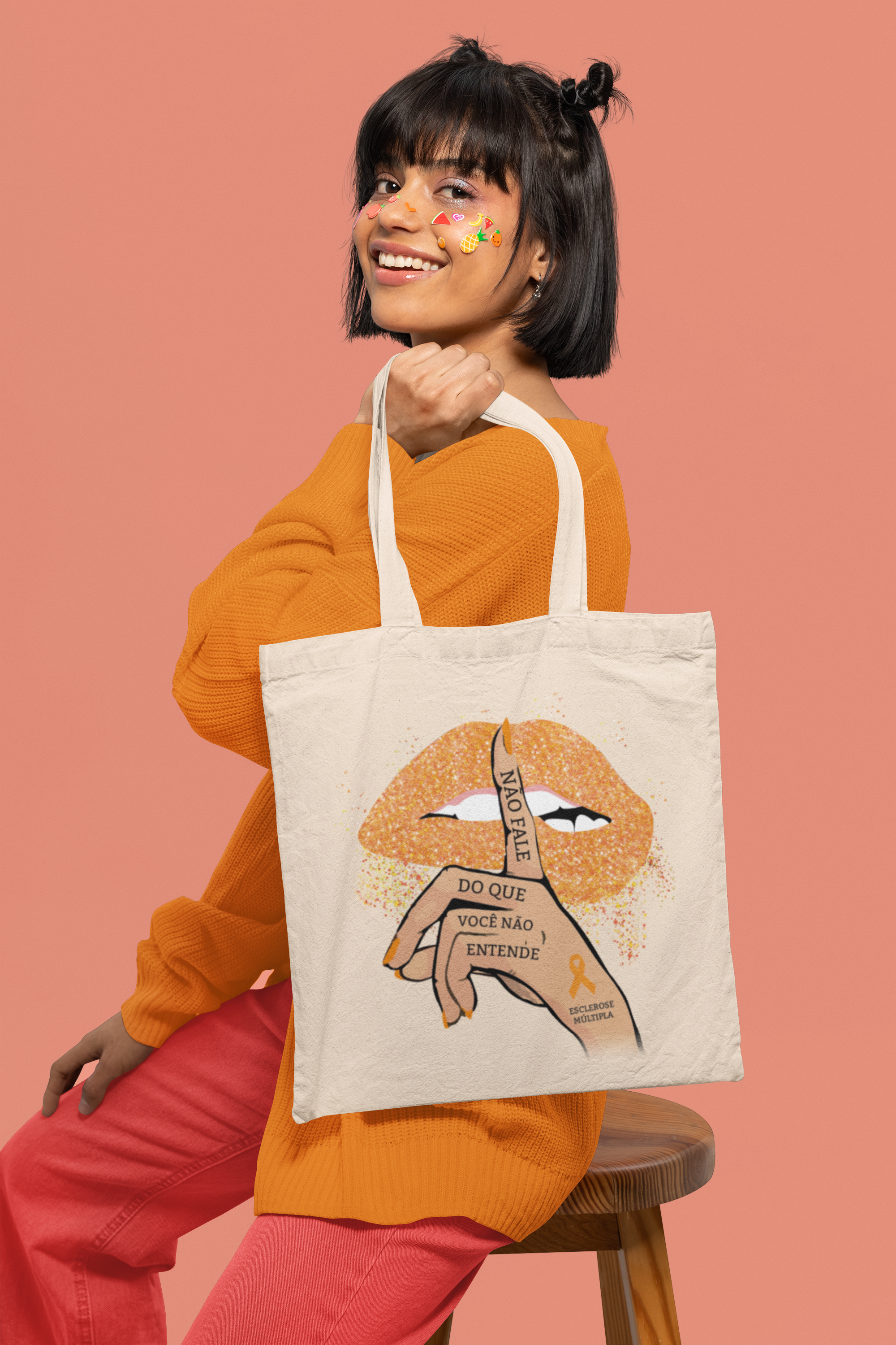 Nome do produto: Não fale do que você não entende -- Ecobag