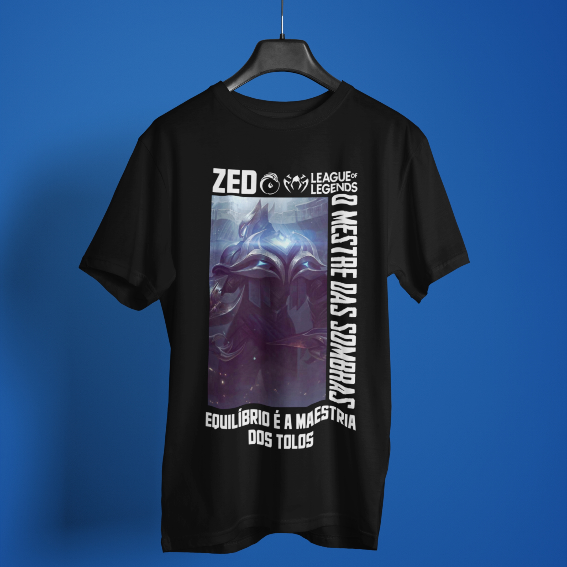 Nome do produto: Camiseta Zed - League of Legends