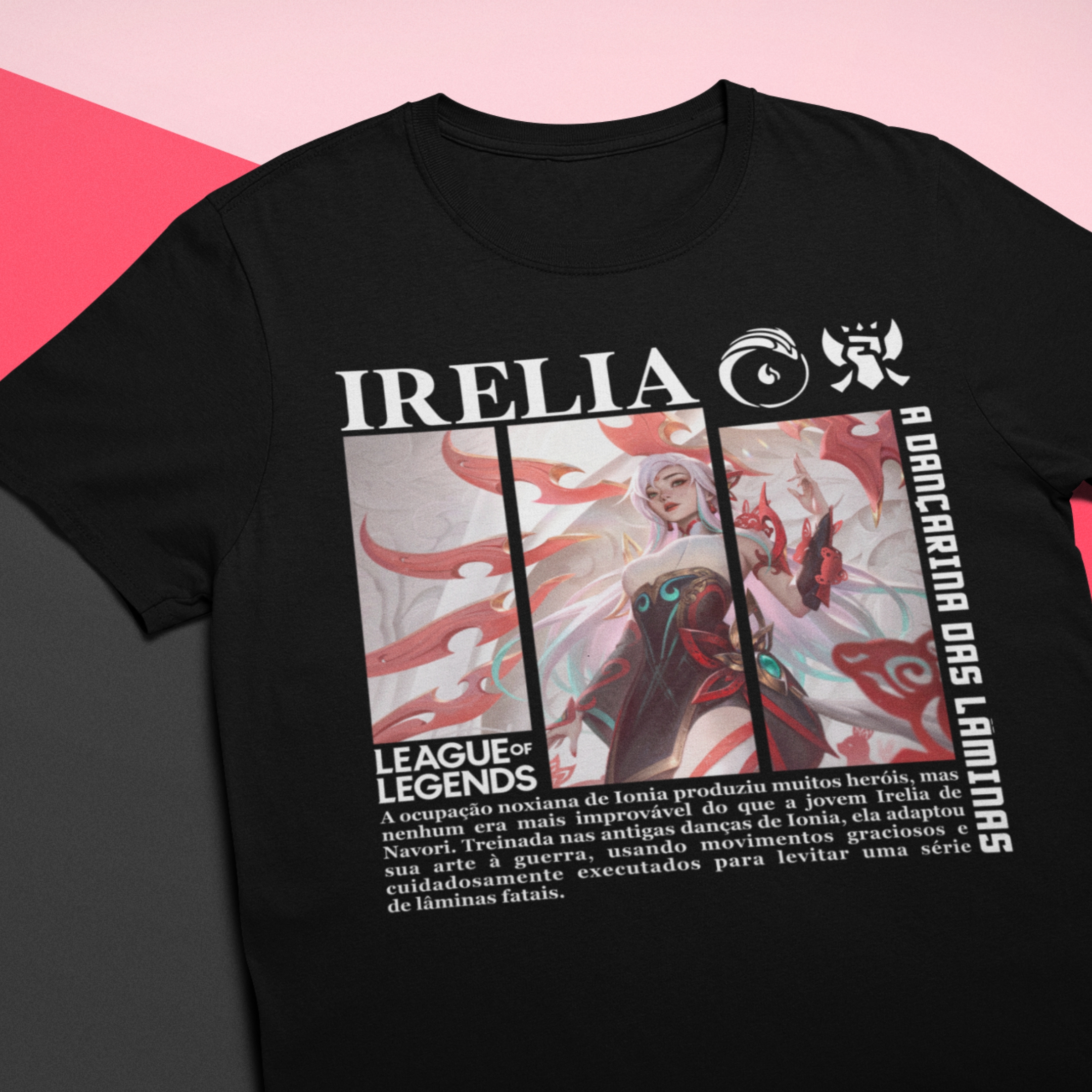 Nome do produto: Camiseta Irelia - League of Legends