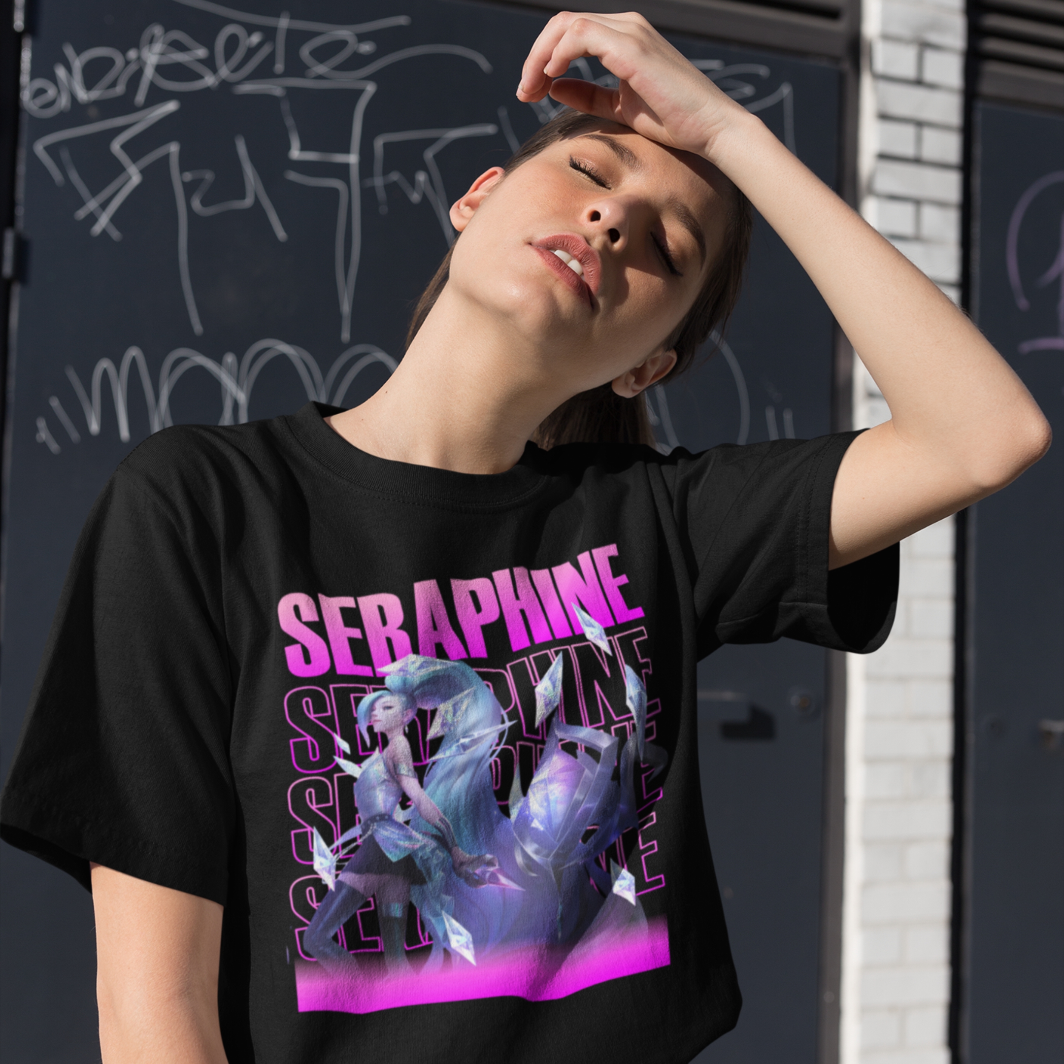 Nome do produto: Camiseta Seraphine - League of Legends
