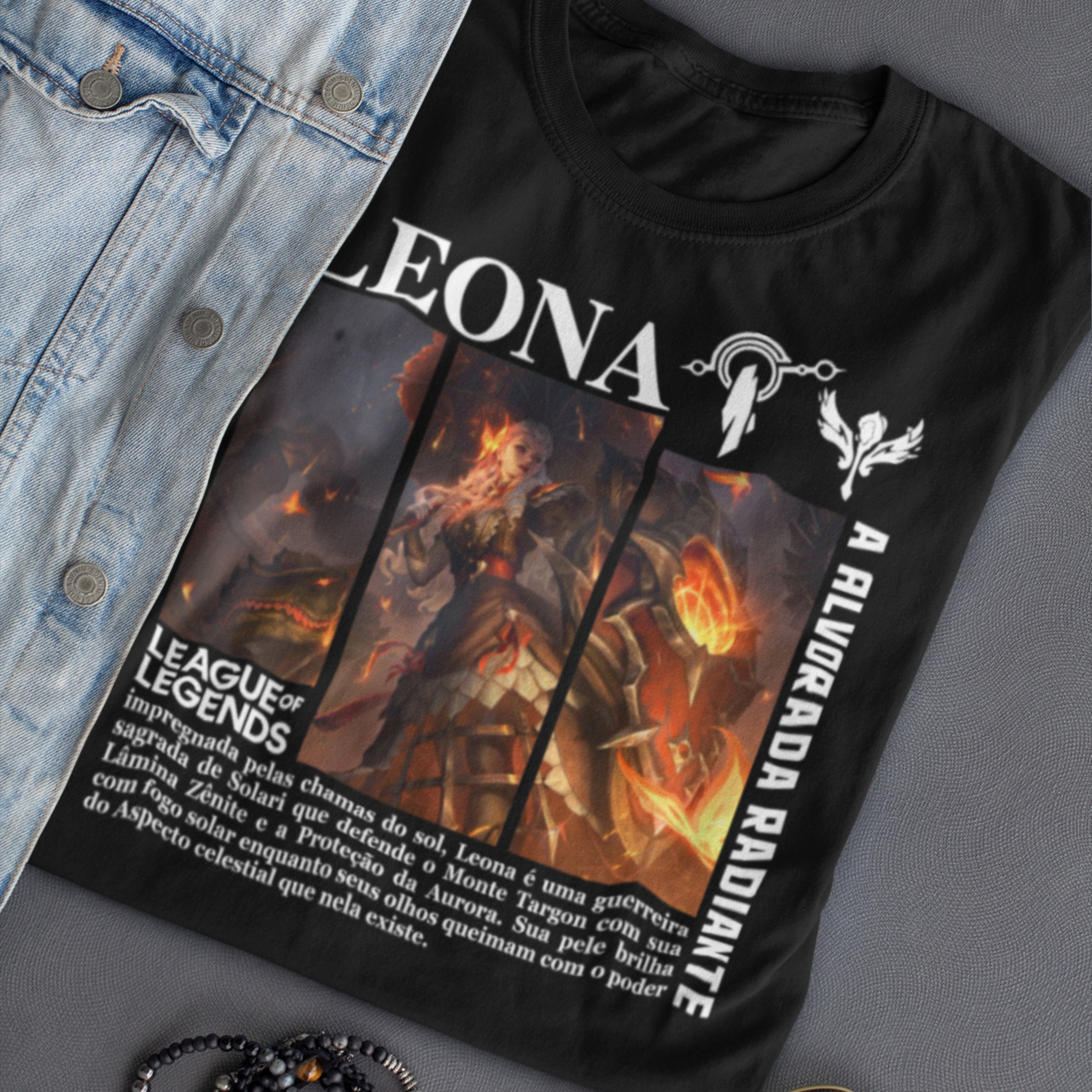 Nome do produto: Camiseta - Leona Velho Oeste