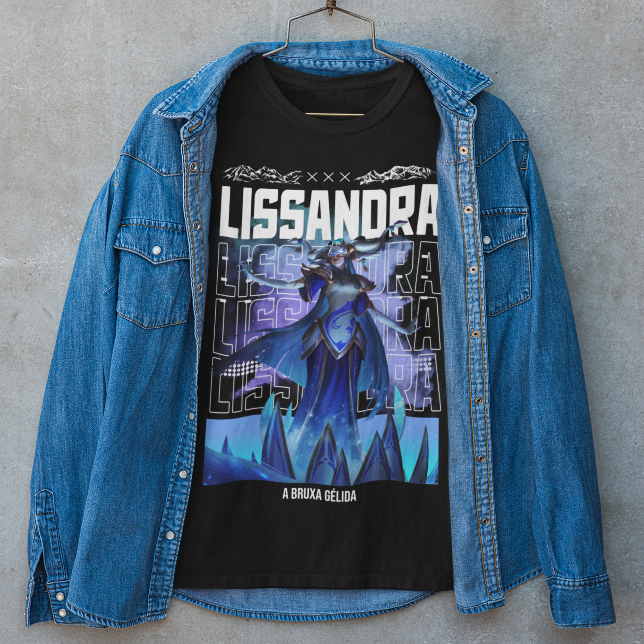 Nome do produto: Camiseta Lissandra - League of Legends