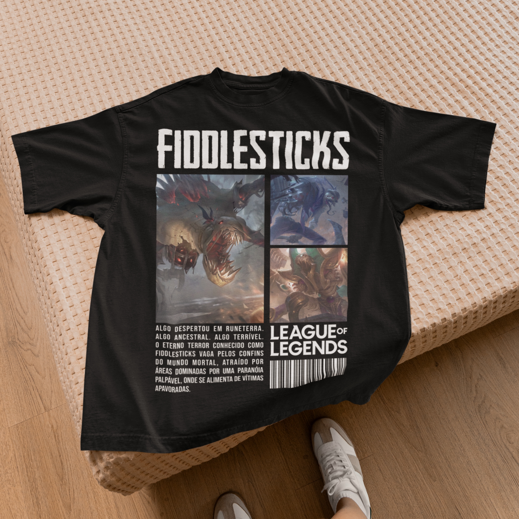 Nome do produto: Camiseta Fiddlesticks - League of Legends