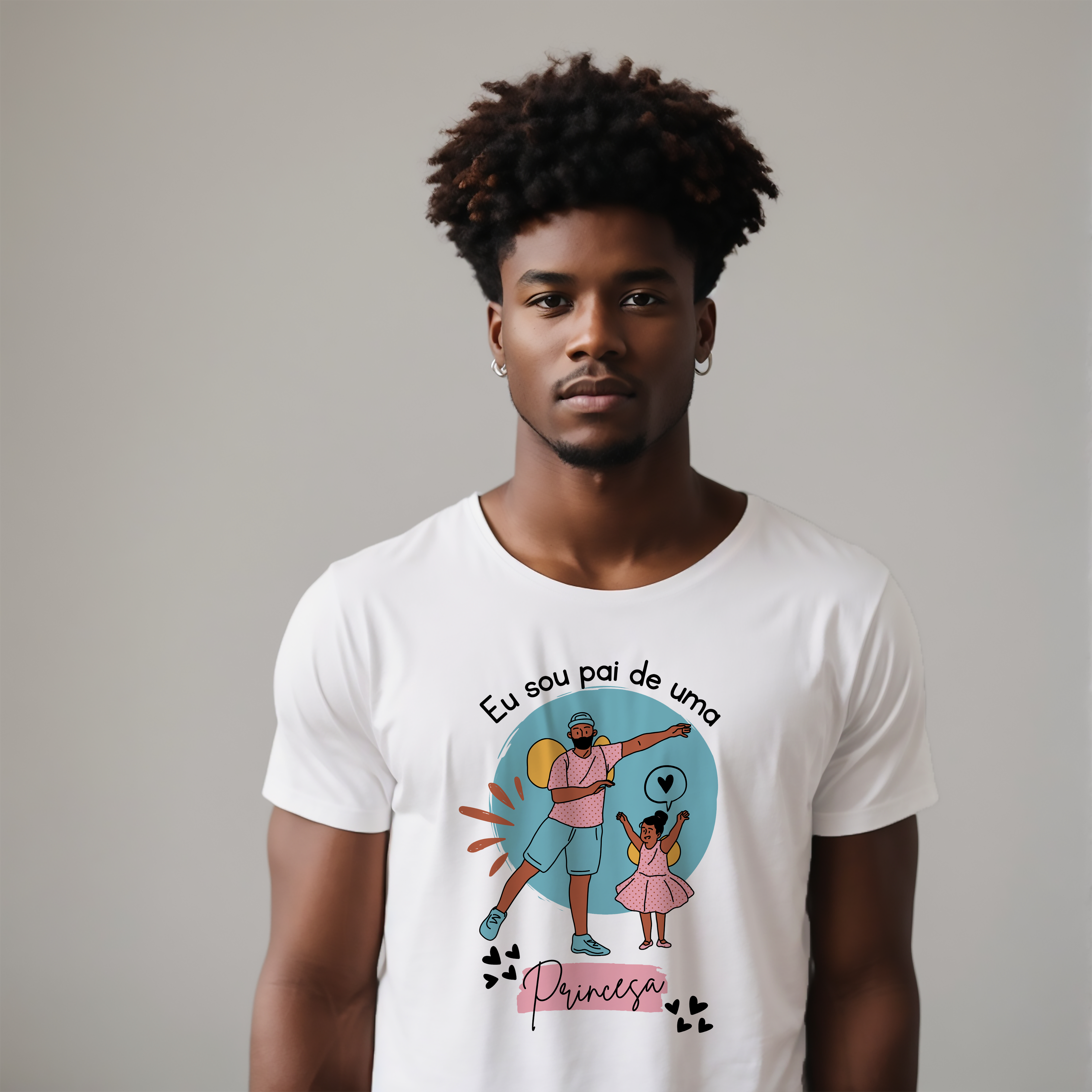 Nome do produto: P00009 - Eu Sou Pai De Uma Princesa modelo 2
