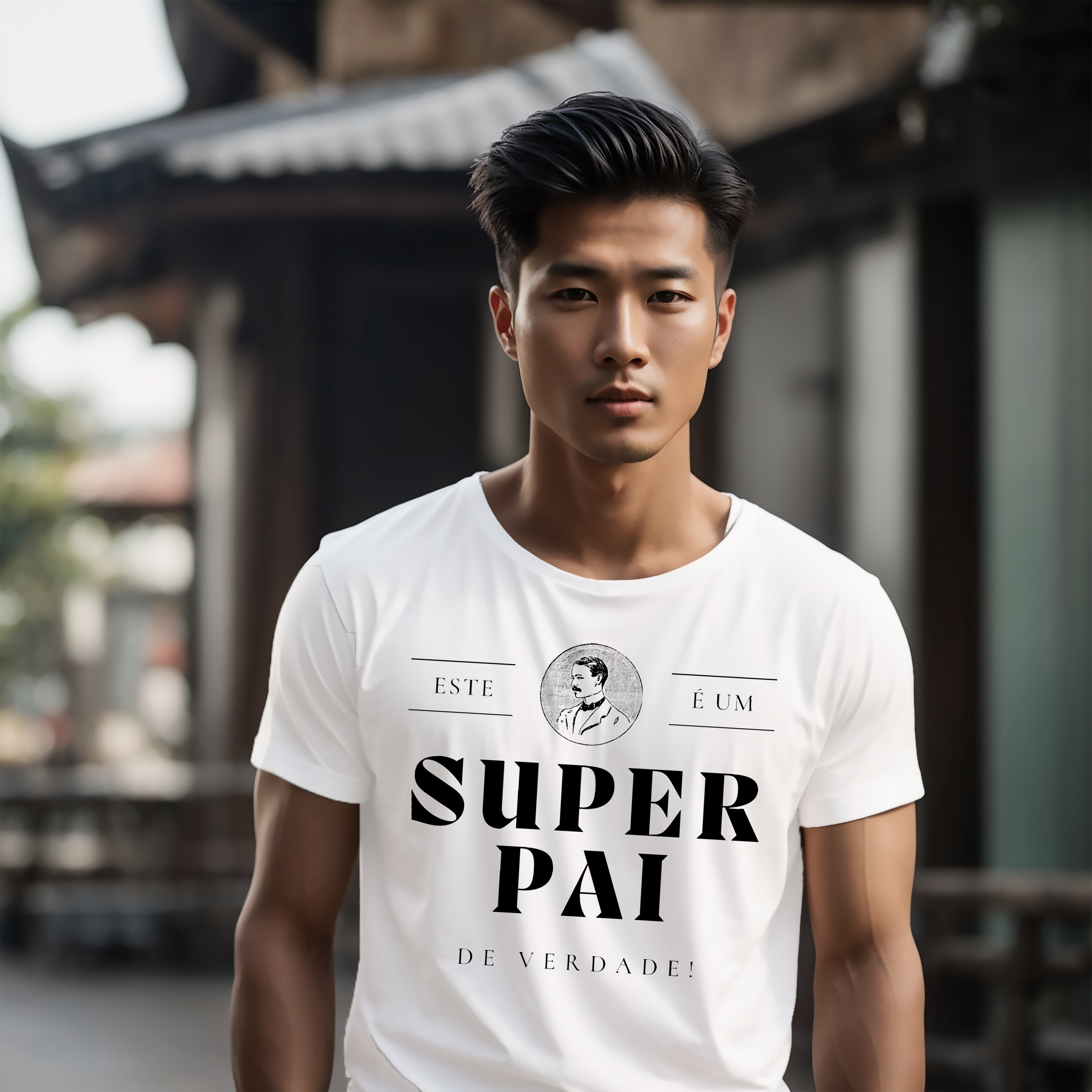 Nome do produto: P00005 -  Este É Um Super Pai De Verdade modelo 2