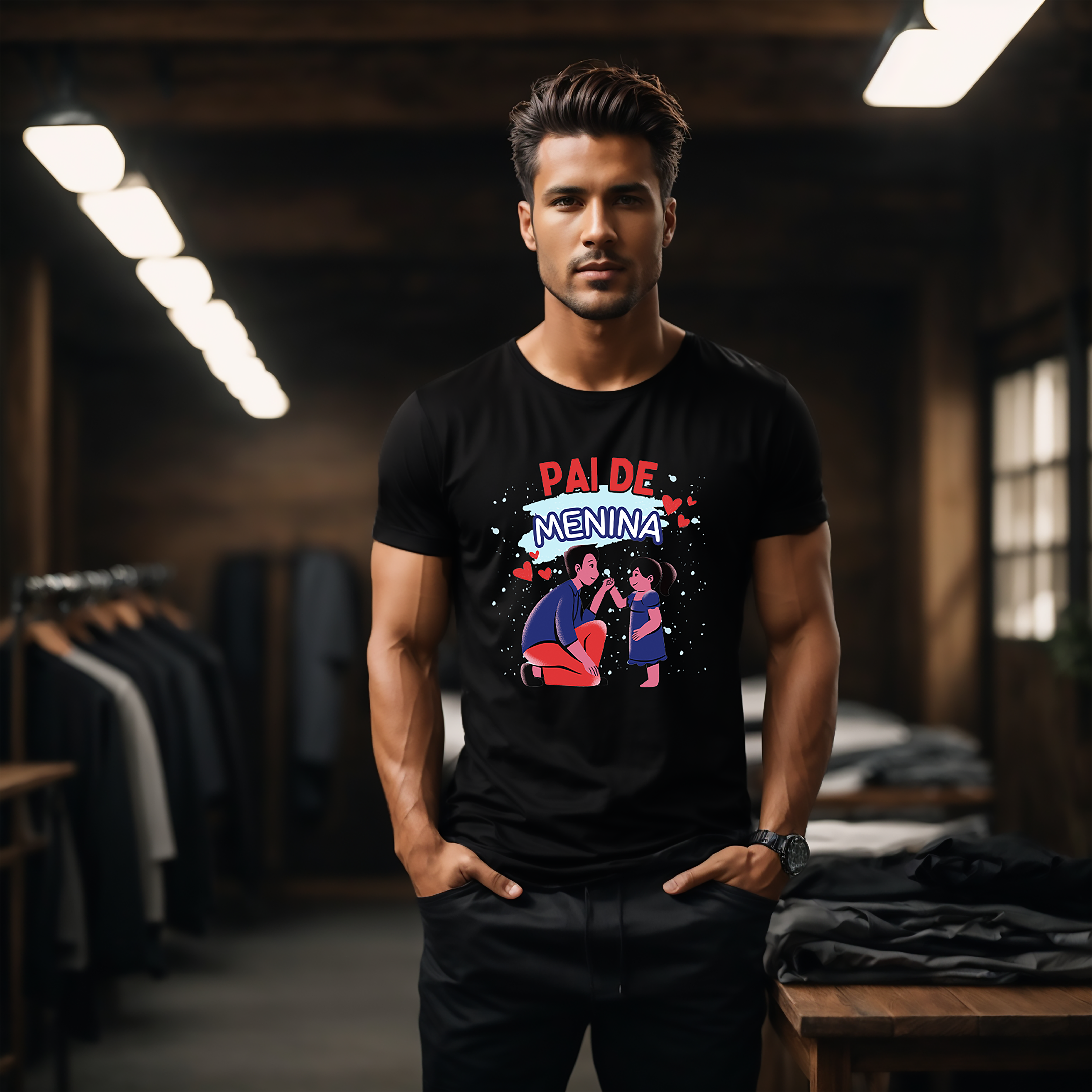 Nome do produto: P00003 - Pai De Menina modelo 1