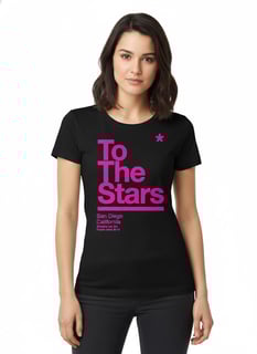 Camiseta Feminina To The Stars Tom Delonge no Brasil