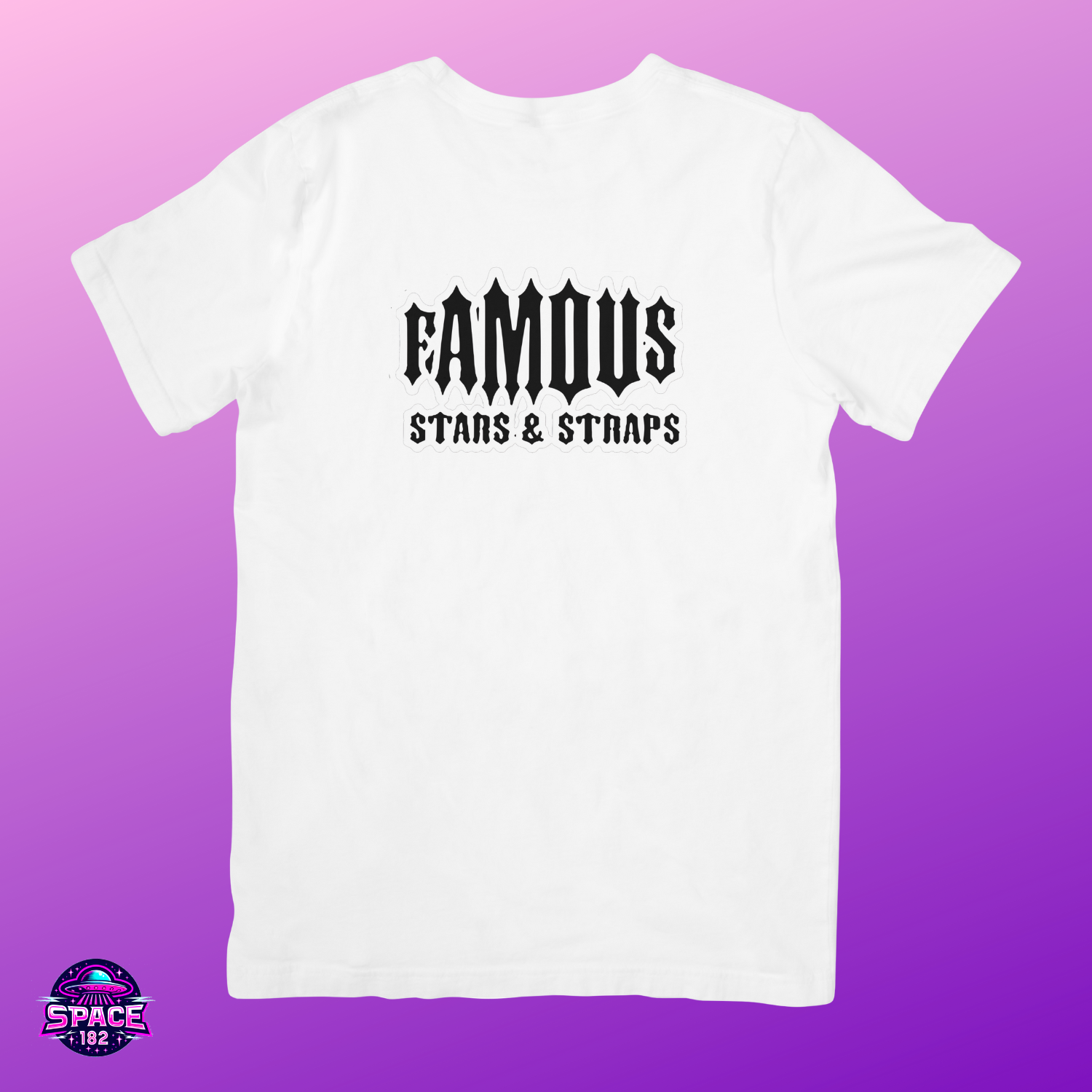Camiseta Famous |Stars And Straps Rara no Brasil (Sem Fundo)