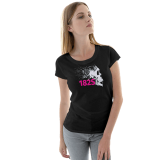 Camiseta Oficial Space182,  Feminina, 182S, Caveira 