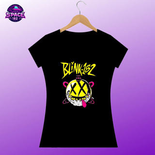 Camiseta blink 182  Feminina  caveira Quality 