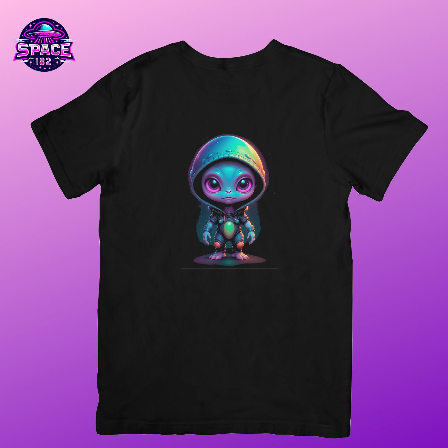 Camiseta Tomark is Real, Alien com Capuz