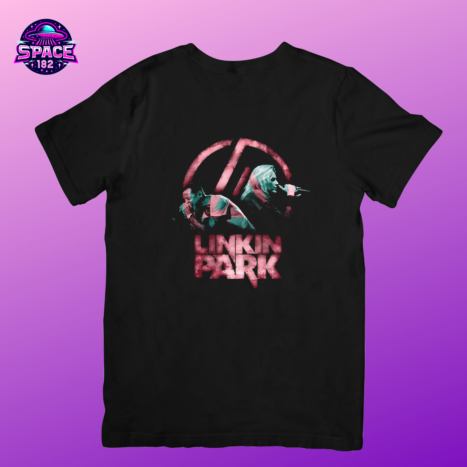 Nome do produto: Camiseta Linkin Park Legado, Chester Bennington e Emily Armstrong