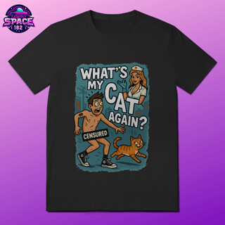 Camiseta  Oficial Whats My Cat Again Tomark