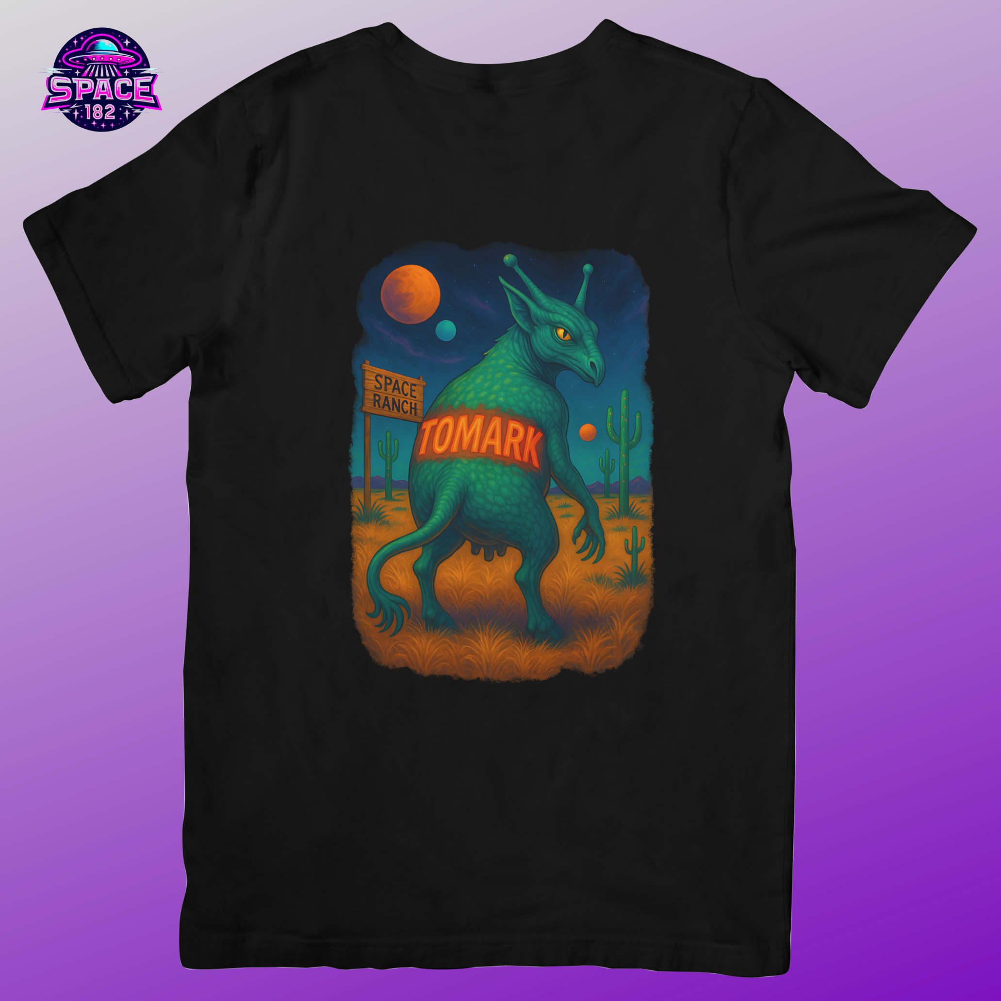 Camiseta Oficial Tomark Alienigena Space Ranch