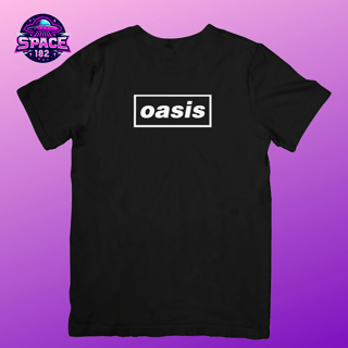 Camiseta Oasis Da saga camisetas 100 por cento  algodão Da Space182