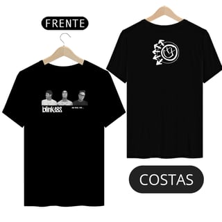 Camiseta blink 182 Quality Preta One More Time 
