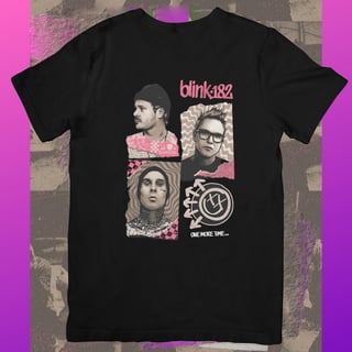 Camiseta blink 182 One More Time lançamento