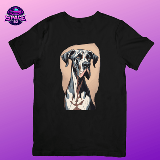 Camiseta Cachorro Aquarela