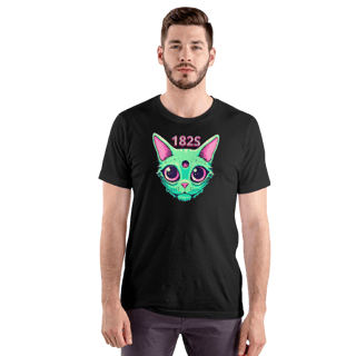 Camiseta Gato Alien, Original Space182, 182S , Cores Variadas SUPER PROMOçÃO