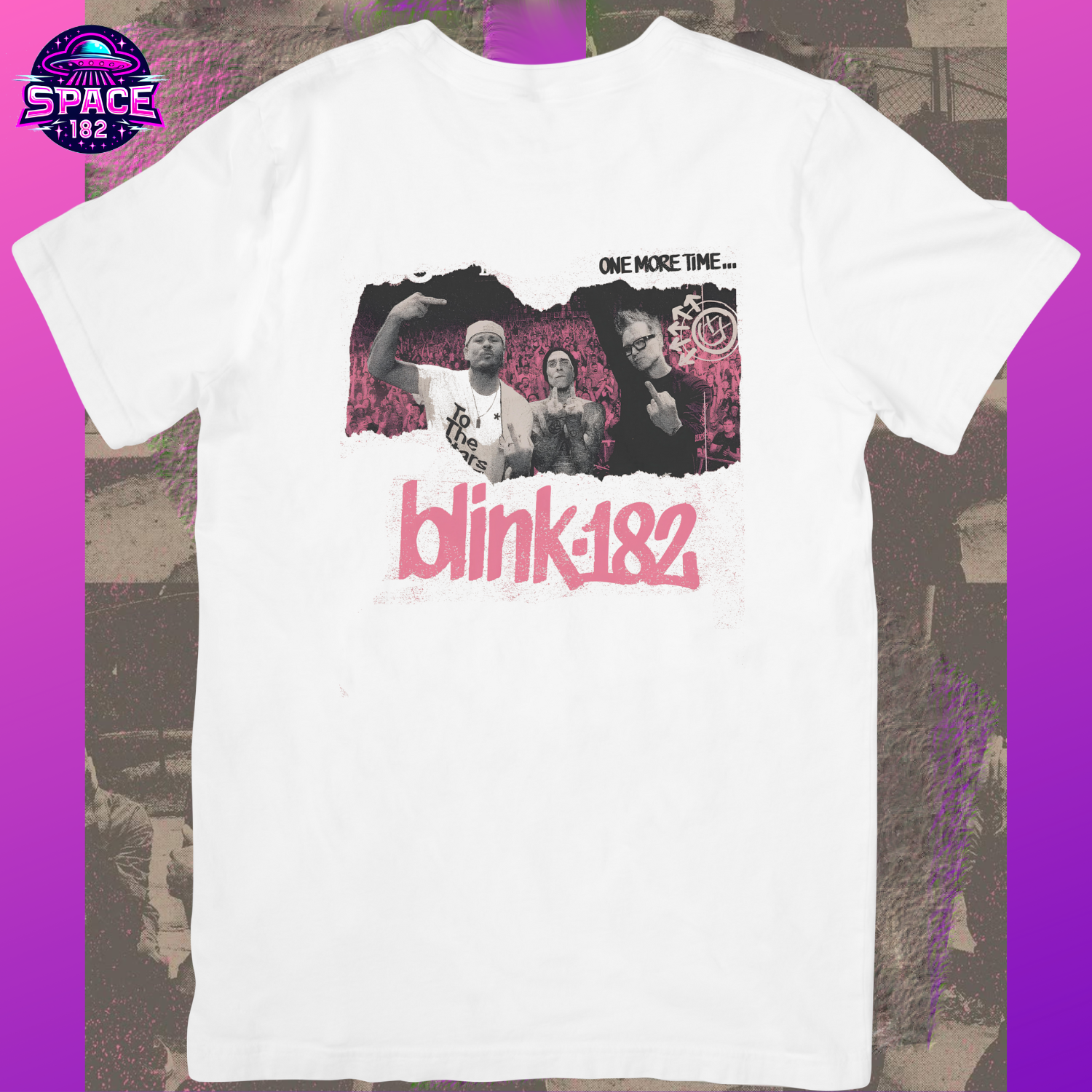 Camiseta  blink 182 One More Time Versão 2