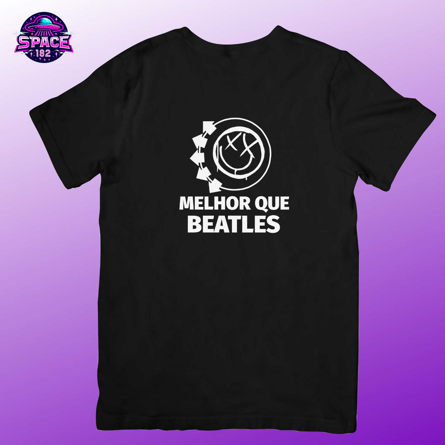 Camiseta Quality  blink 182  Caveira 2023