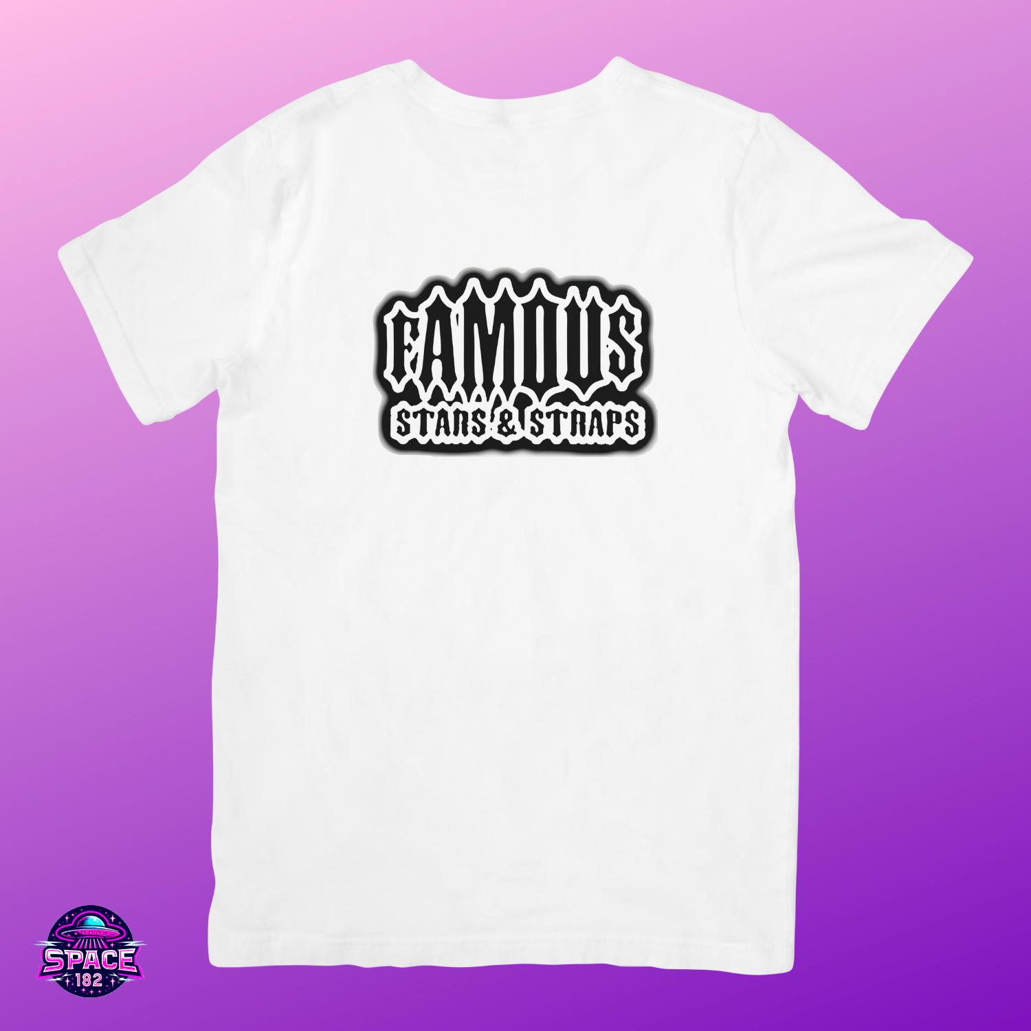 Camiseta Famous Stars And Straps Rara no Brasil  (Com Fundo)