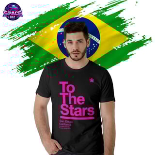 Camiseta To The Stars Tom No Brasil