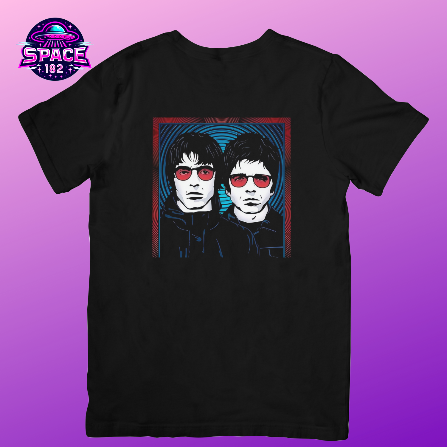 Camiseta Oasis, Irmãos Gallagher