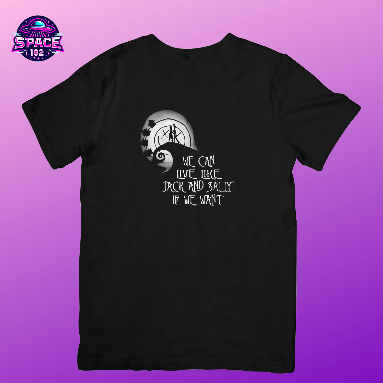 Camiseta blink 182  I Miss You, We can live Like Jack And Sally