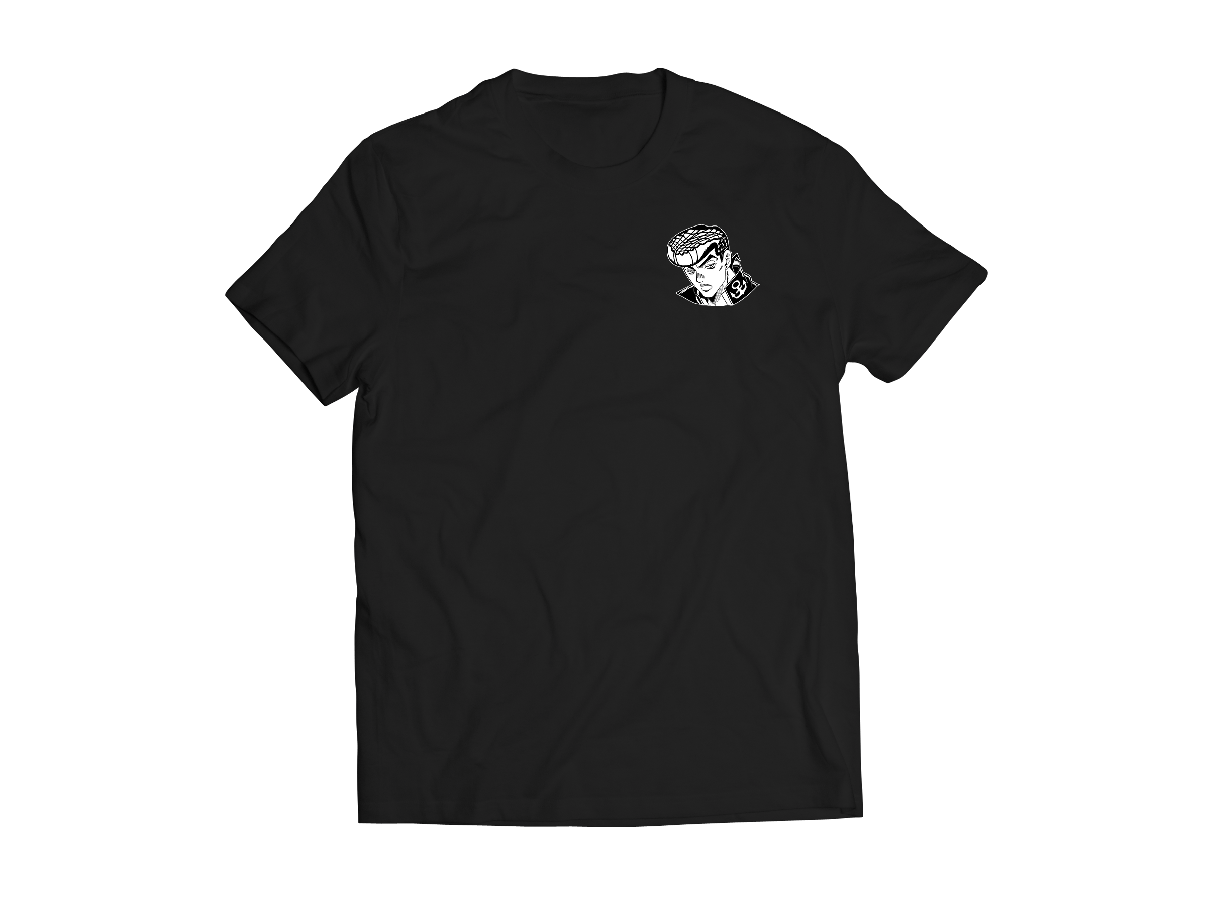 Nome do produto: Camisa Josuke - Jojo bizarre adventure (preta)