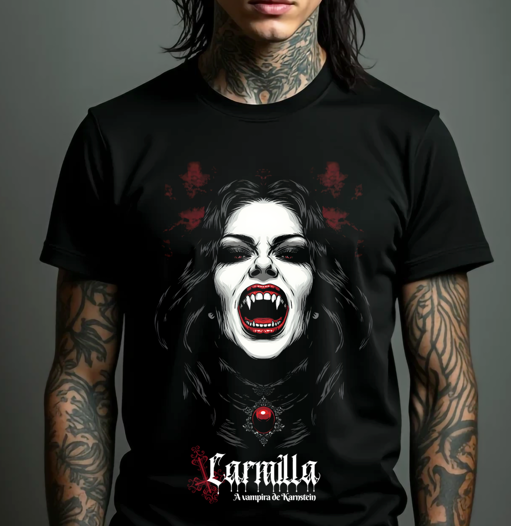Camiseta - Carmilla (A Vampira de Karnstein)