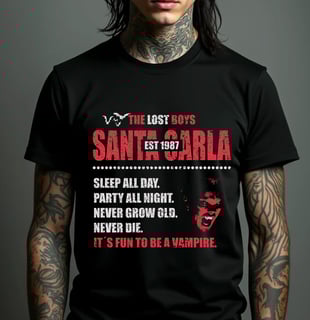 Camiseta - The Lost Boys (Santa Clara)