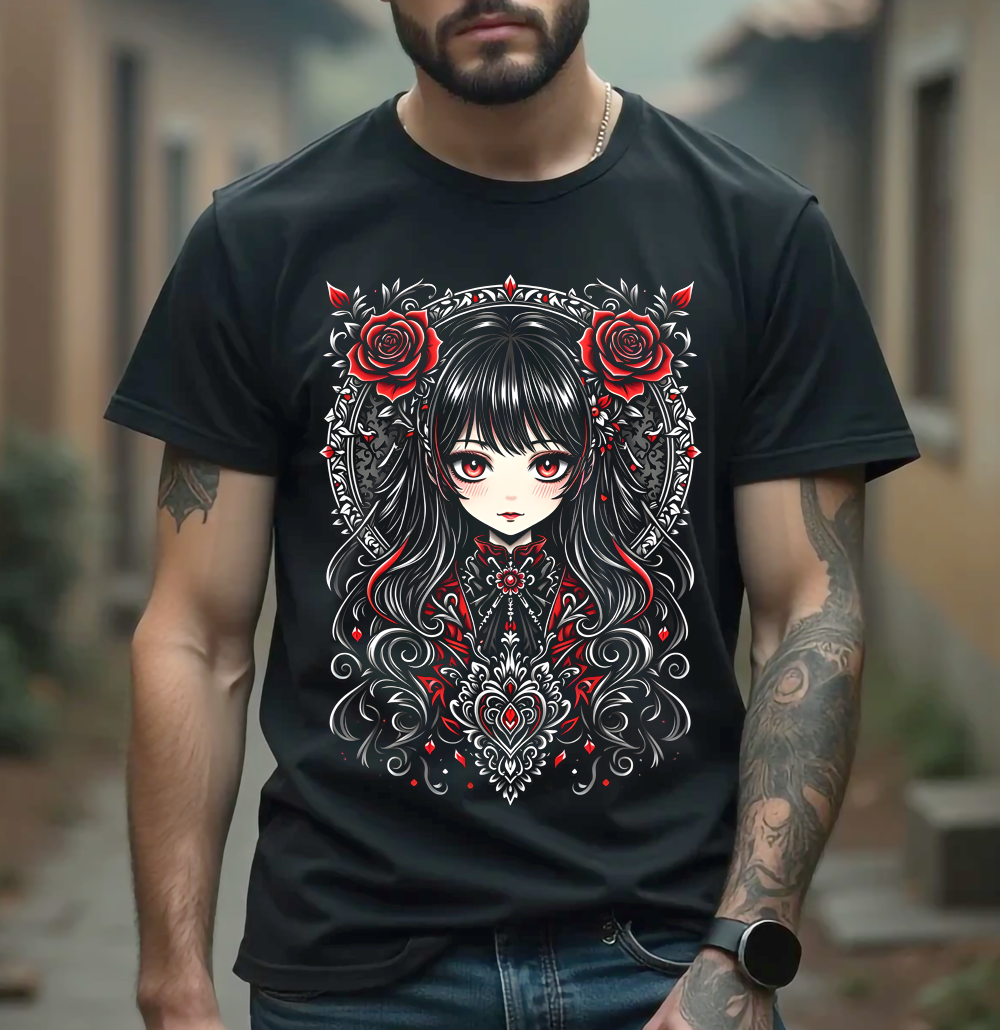 Nome do produto: Camiseta - Gothic Girl