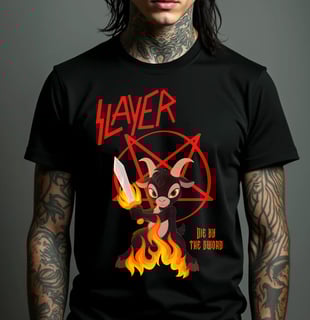 Camiseta - Slayer (Die by the Sword)